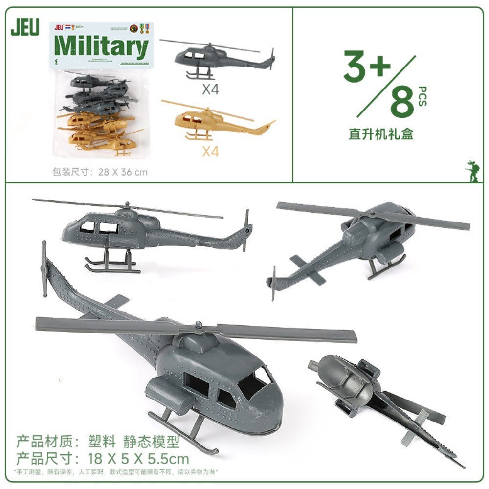 ViiKONDO Bonecos Soldados Exército Brinquedos Modelo Veículo Militar Acessórios Jogo de Guerra Tanque Radar Lançador de Mísseis Artilharia Caça Quartel Ponte