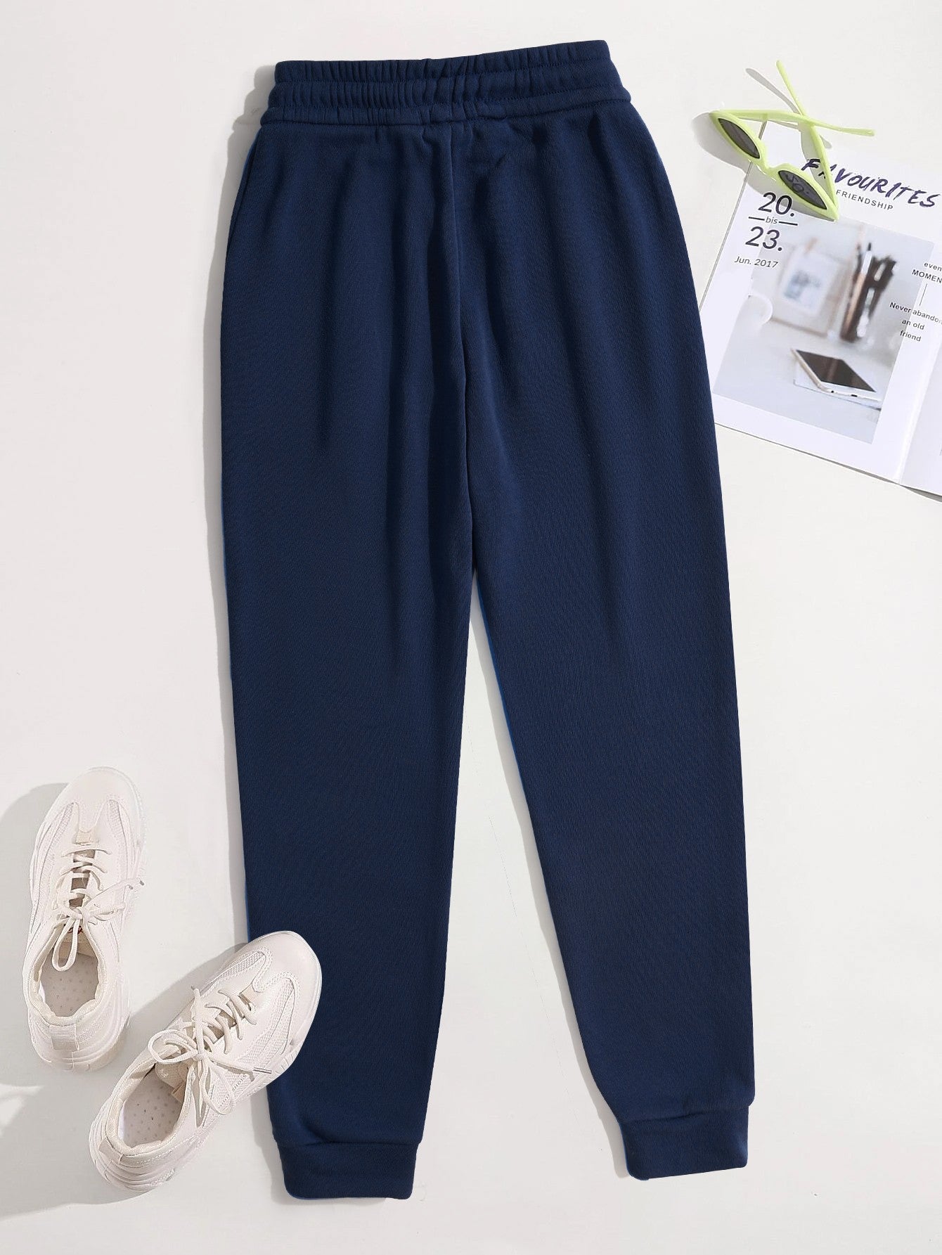 Calça de Moletom Masculina Casual com Estampa "Boston Est 1997", Cintura Elástica, Básica, Confortável, Calça de Outono, Jogging, Calça Comprida Estilo Rua