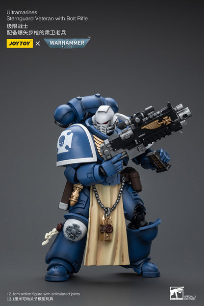 JOYTOY Warhammer 40k 1/18 Action Figures Anime 12,1cm Ultramarines Sternguard Veteran Coleção Modelo Brinquedos