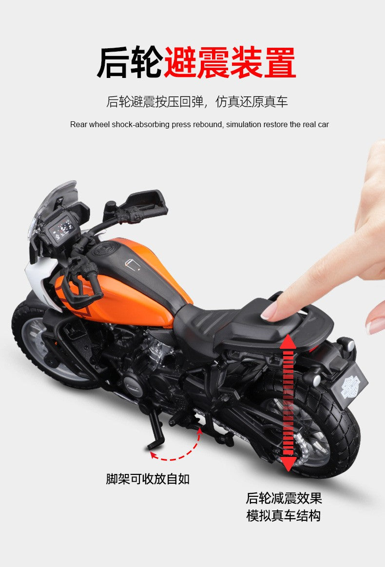 Maisto 1:18 Multiple styles Harley-Davidson Motorcycle 2021 Pan America 1250 Alloy Motorcycle Model Toy Car Collection