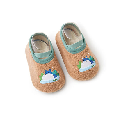 Cute Cartoon Baby Floor Socks Non-slip Soft Sole Toddler Sock Boy Girls Cotton Children's Toddler Warm Shoes Infant First Walker