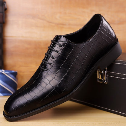 Men's Casual Business Formal Leather Oxfords Shoes Male Wedding Party Office Gentleman Shoes