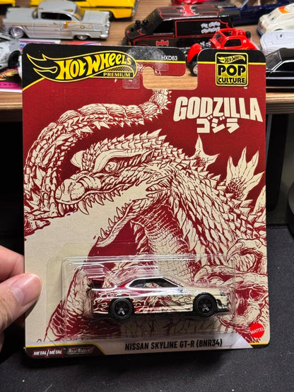 Hot Wheels 1/64 Entertainment Culture Series Nissan Skyline Stranger Things Bmw Lincoln Modelos de carros em liga fundida Brinquedos de presente
