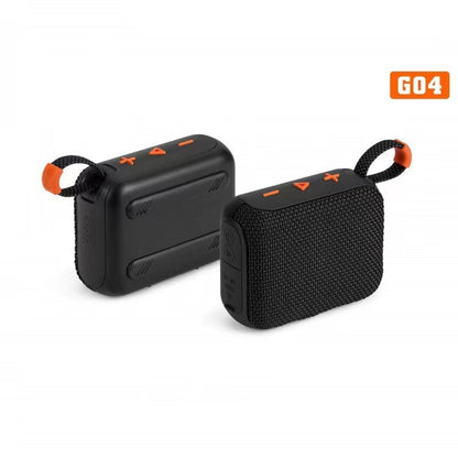 G04 Small Bluetooth Speaker Wireless Portable Mobile Phone Desktop Home Outdoor Convenient Mini Subwoofer Lanyard TF card