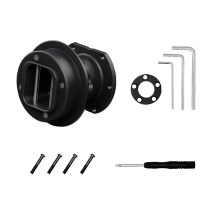 NEW Fanatec QR2 Pro Bundle Type C Quick Release , RXIMO QR2 Pro Wheel-Side & QR2 Base-Side (Type -C port) for Fanatec base