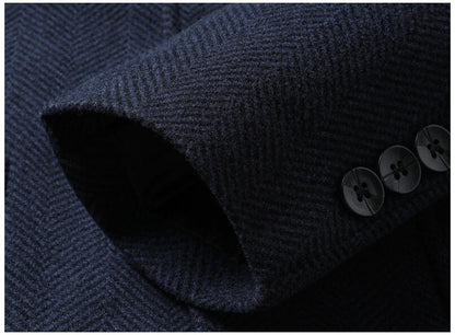 New Autumn Men Solid Business Casual Blazers Jackets Fit Suits Coats High Quality Male Blazers Coats Men's Clothing Size 4XL