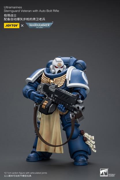JOYTOY Warhammer 40k 1/18 Action Figures Anime 12,1cm Ultramarines Sternguard Veteran Coleção Modelo Brinquedos
