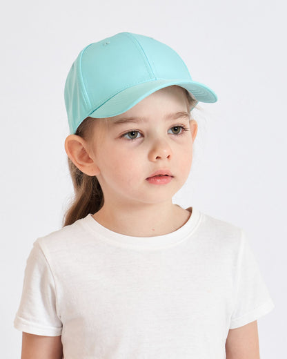 Fashion Kids Baseball Cap For Girls Boys Sun Hat Hollow Back Ponytail Caps Children Snapback Hip Hop Hats Adjustable Bones Caps