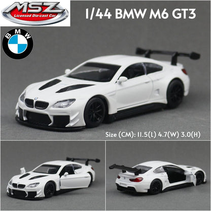 MSZ 1/43 BMW M3 M4 X6 X7 Mini Cooper SUV Carro Esportivo de Corrida Brinquedo Modelo Diecast Metal Miniatura Coleção de Fricção Presente Infantil