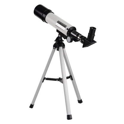 Telescópio Astronômico Profissional Visionking 36050 com Tripé Portátil Telescópio Monocular para Observação Espacial