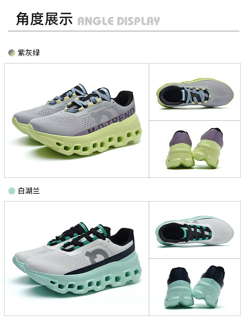 Marathon Men Sports Running Shoes Air Cushion Breathable Lightweight Male Comfortable Athletic Casual Sneakers Hiking Outdoor
