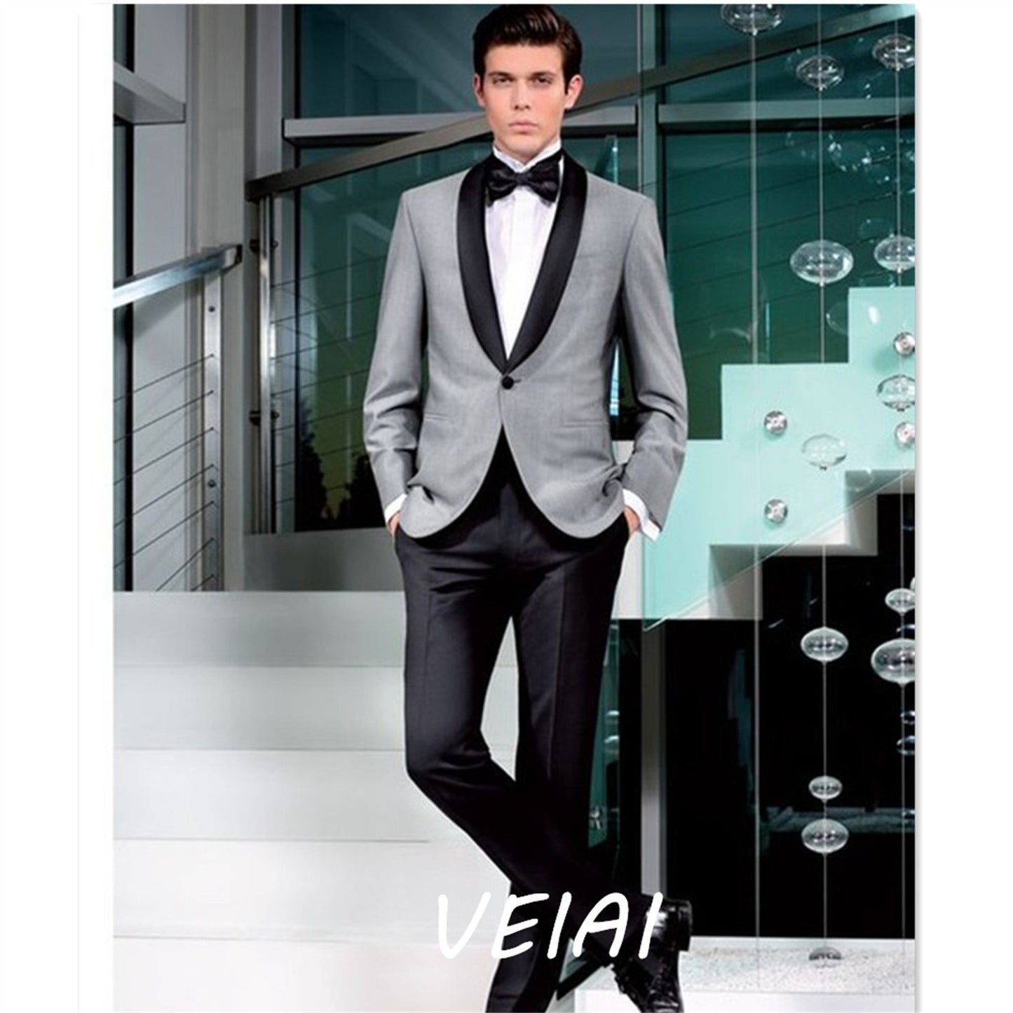 CustomizedMen Suit With Pants Blazers Groom Best Man (Jacket+Pants) New Classic Wedding Business Slim Fit Party Suit Regular Sty