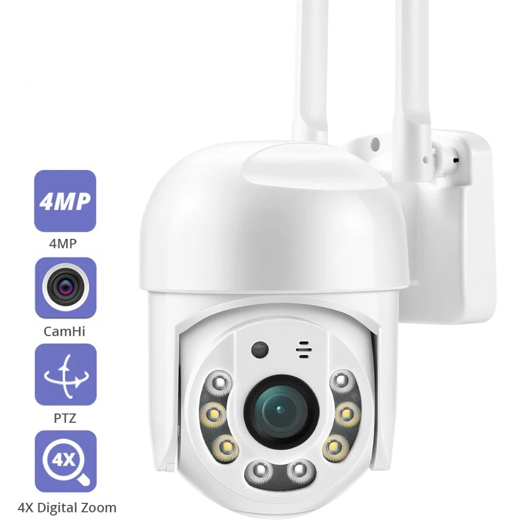 kuohao 4MP Speed Dome Auto Tracking PTZ Camera Smart Home Outdoor Wireless WIFI Camera Surveillance Monitor
