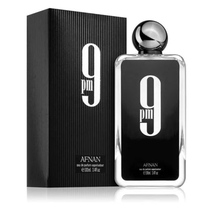 100ml Afnan 9AM 9PM Eau de Parfum Elixir Unissex Colônia Spray Perfume Masculino Feminino de Alta Qualidade Longa Duração Árabe