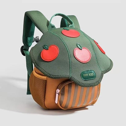 Mochila Infantil Mini Cogumelo Fofo, Presente de Ano Novo 2025, Mochila de Desenho Animado Nova para Bebês, Masculina e Feminina