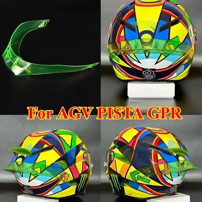 Helmet Accessories for AGV PISTA GPR Large Tail Air Vane Combat Radar Track Spoiler Throttle Modified Tail