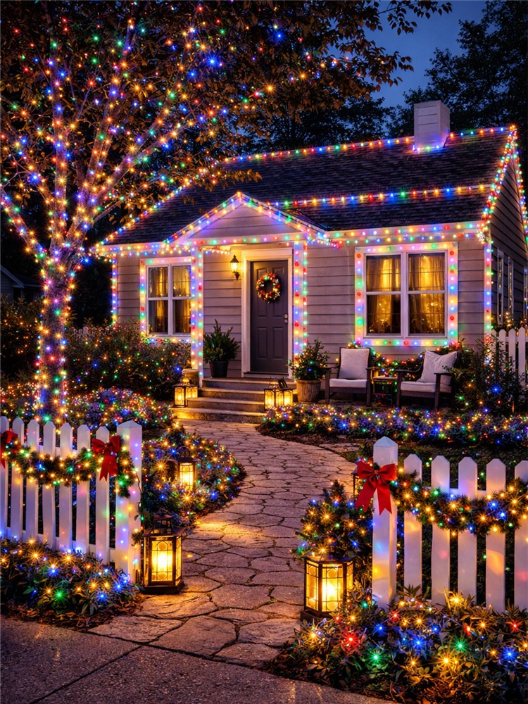 New 12V WS2815 Seed Pixel Light 4 Wires with Backup Data Wire Individually Addressable RGB Fairy Lights Ramadan Decorations 2026