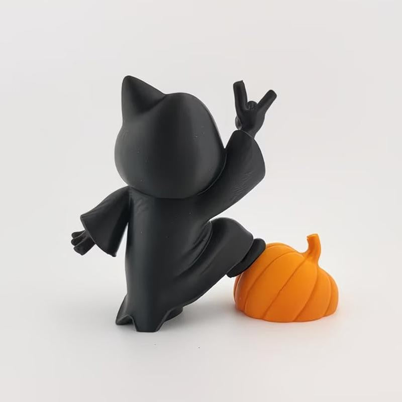 Hot Gothic Grim Reaper Figurines, Cute Skeleton Desk Decor, Skeleton Statue, Spooky Small Halloween Ornament, Halloween Gift