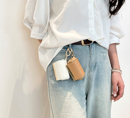 1PCS PU Polyester High Quality Hanging Bag for Shopping Large Capacity Foldable Portable Shopping Bag,Storage bag