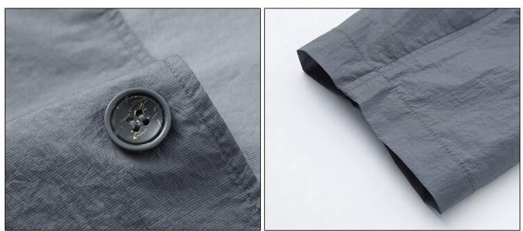 New Summer Man Thin Breathable Sunscreen Casual Blazers Jackets Solid Business Suits Coats Male Slim Elastic Blazers Jackets 4XL
