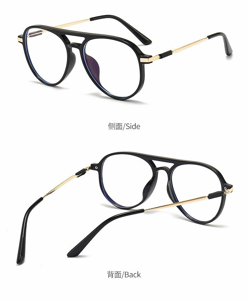 Transparent Frame Reading Glasses For Women Anti Blue Light Aviation Presbyopic Glasses For Men Polit Eyeglasses +1.00~+4.00
