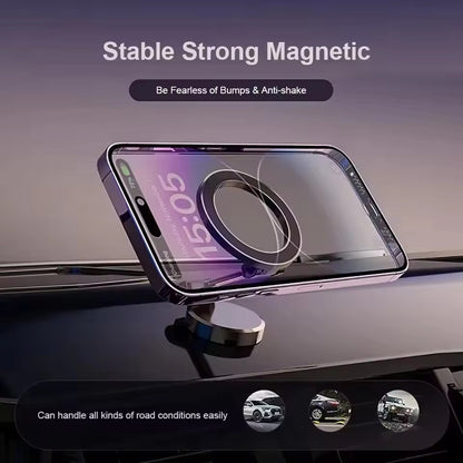 Suporte para telefone veicular 1080 Magsafe Suporte móvel para o carro Suporte para celular no carro para iPhone 17 16 Pro Max Plus