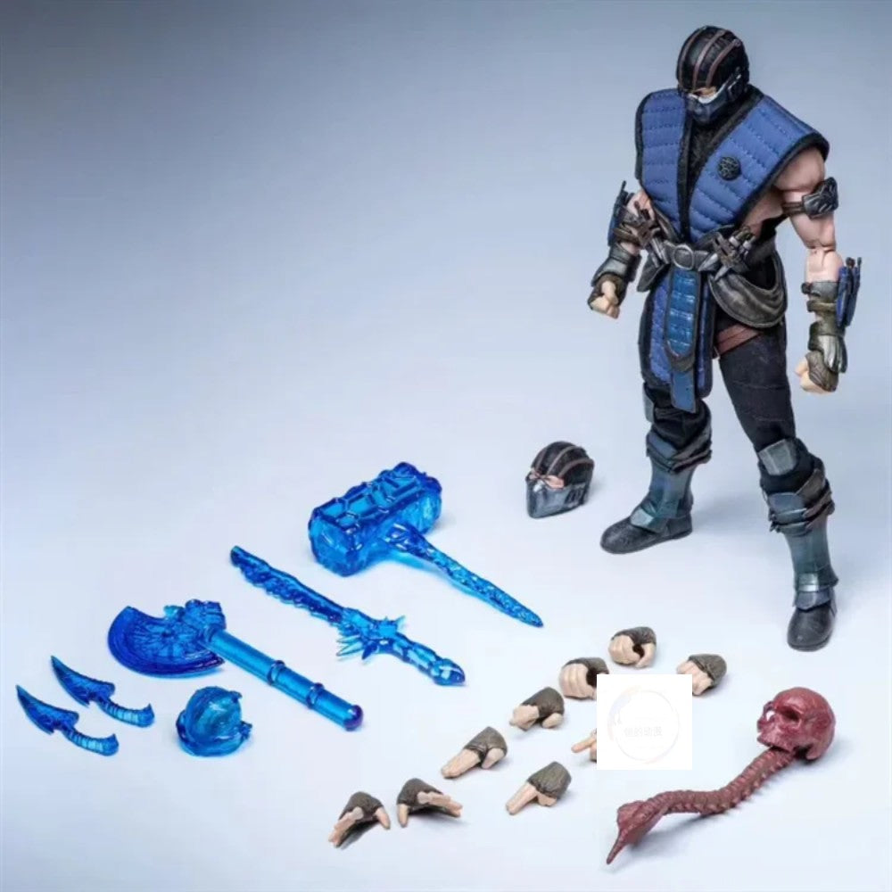 In Stock Joy Man Toys NOOB SAIBOT 1/12 Model Toy Collection JM Toys Mortal Kombat Movie Bi-Han Sub-Zero Action Figure Model Gift