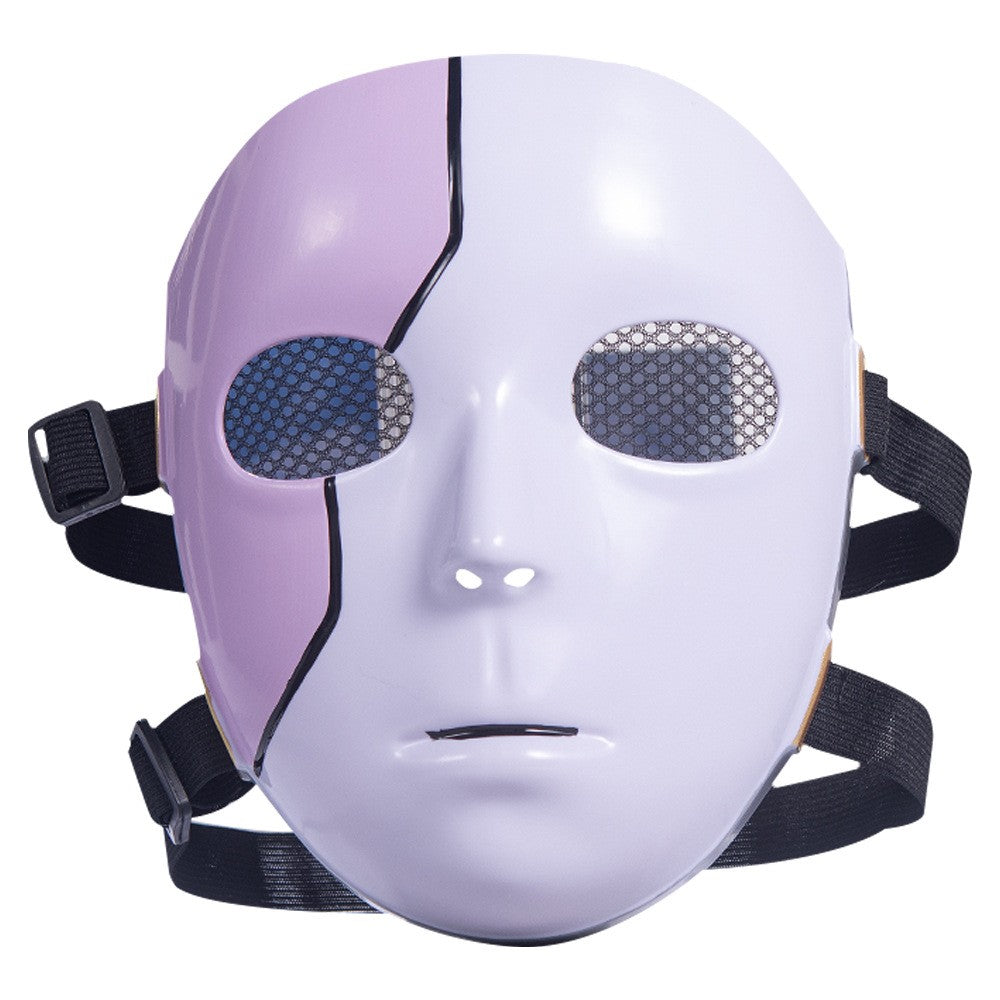 Anime Sally Face Cosplay Mask - Sal Fisher Full Face Unisex, Halloween Party Costume, Soft Stuffed Collectible Gift