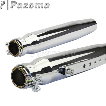 Universal Motorcycle 34-41 mm Pipe Exhaust Muffler For Harley Sportster XL1200 XL883 XS650 Softai Dyna Bobber Chopper Silenc