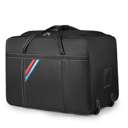 Bolsas de Rodinhas Dobráveis de Grande Capacidade, Mala de Viagem com Rodas, Sacola Impermeável, Bagagem de Rolamento para Fim de Semana