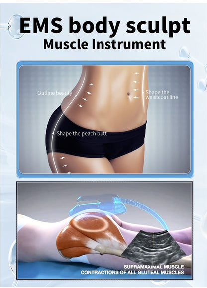 EMSZero High Power RF EMS Device – Portable Slimming & Body Sculpting Machine with Fat Reduction Function