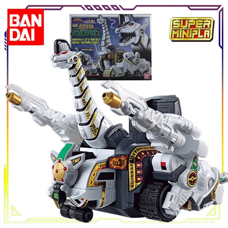BANDAI Original SUPER MINIPLA Power Rangers Série Rei Dragão de Pulso\Deus Grande Besta Anime Action Figure Modelo Brinquedos Presentes Para Meninos