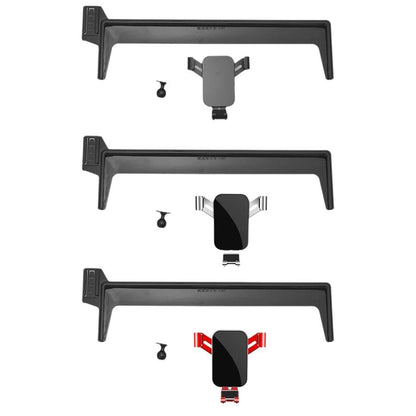1 mobile phone holder + 1 base For Jetour T2 2023 2024 Car Phone Holder Bracket GPS Stand Mobile Accessories