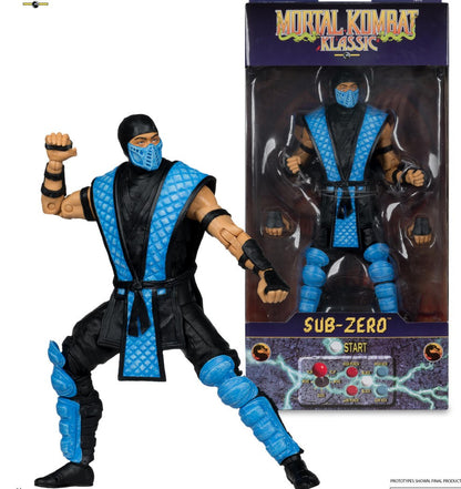 Game Mortal Kombat Spawn Sub Zero Scorpion KITANA LIU KANG 7" Articulated Action Figure Toys 17cm