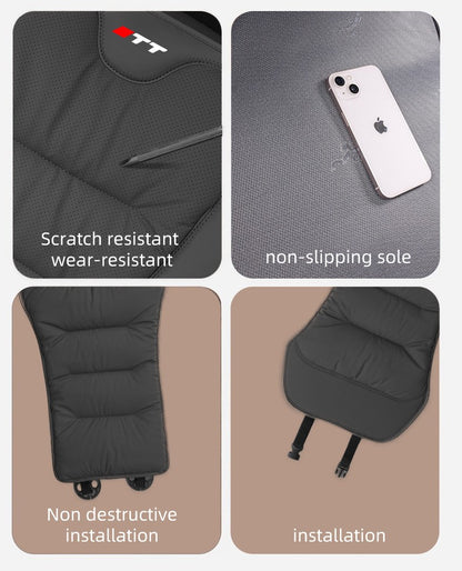 Car Seat Cushion For Audi TT Thick Breathable 3D Rear Seat Protection Cushion