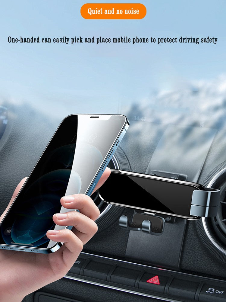 Car Phone Holder for Audi A4 B8 8KH B9 8WH A5 2009-2020 Gravity Navigation Bracket GPS Stand Air Outlet Clip Support Mount