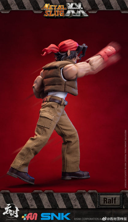 ?Original?Tunshi Studio TS-009 Metal Slug XX Clark Still TS-010 Ralf Jones Coleção de Enfeites 1/12