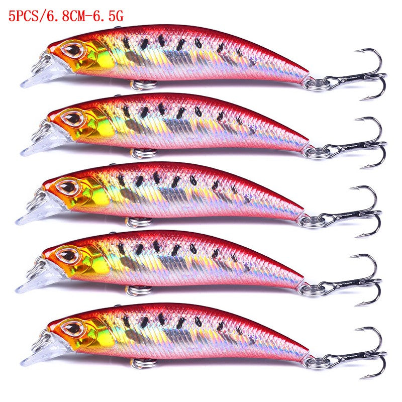 HENGJIA Jerkbait Sinking Wobblers Iscas de Pesca 8cm-9g Truta Artificial Plástico Rígido Isca Crankbait Pesca de Baixo