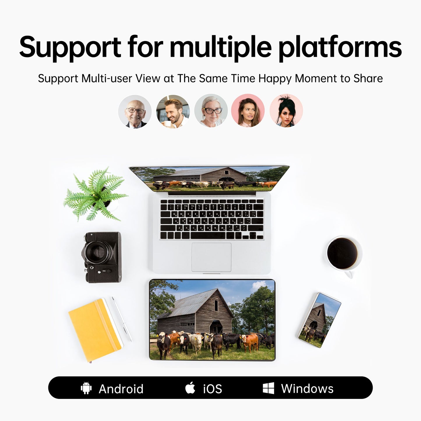 4MP Baby Monitor Wifi IP Camera Smart Home Indoor Cube Cam Human Detection Two Way Audio Wireless Security Surveillance Icsee