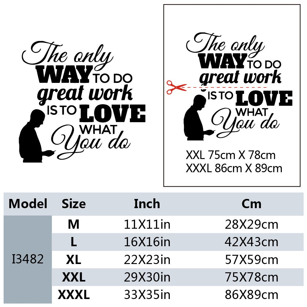 1 pc be amazing today with love words Wall Sticker Home Decor Accessories Decor Living Room home Removable Creative Stickers