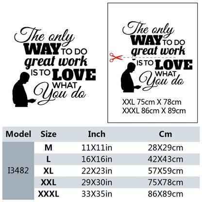 1 pc be amazing today with love words Wall Sticker Home Decor Accessories Decor Living Room home Removable Creative Stickers