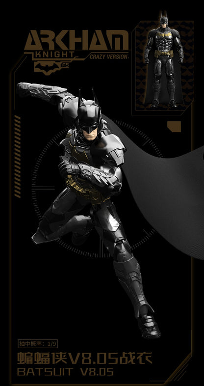 Original Batman Arkham Knight JOKER V8.04 1970 DARK KINGHT Deathstroke Red Hood  Blocks Bricks Action Figure Model Doll Toys