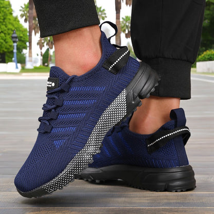 Novos Tênis Masculinos Sola Grossa Confortáveis Casuais Leves Respiráveis Sapatos de Corrida da Moda Luxuosos Tênis Masculino