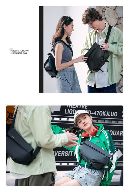 Mark Ryden Camera Crossbody Bag Waterproof Ipad Multifunctional Chest Bag Men's Personal Shoulder Bag Stand Messenger Bags