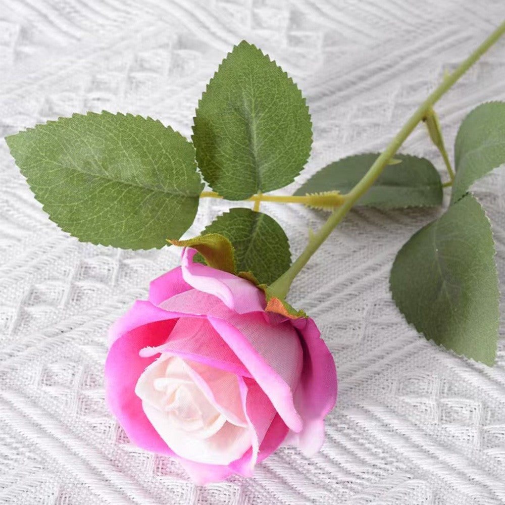 1/3/5/10/20pcs Roses Artificial Flowers Rose Flower Branch Artificial Red Roses Realistic Fake Rose for Wedding Home Decor