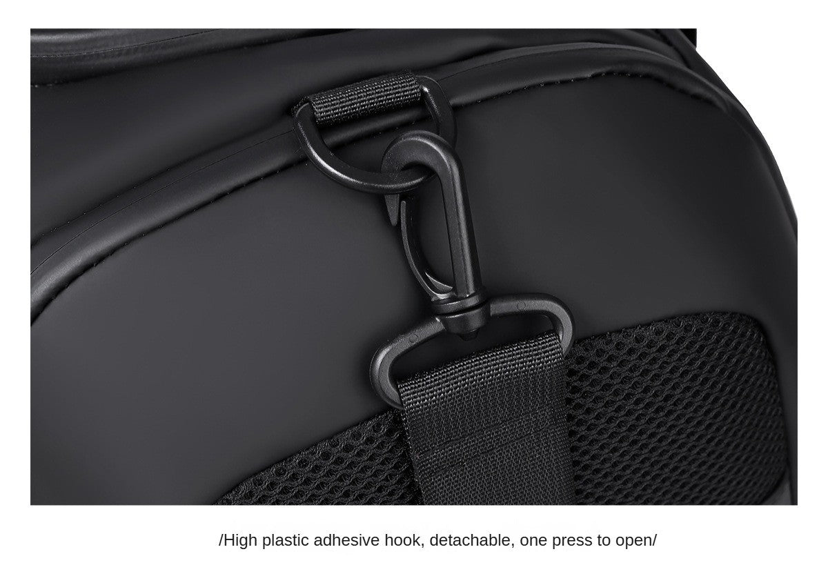 Customized High-end Men's Gym Bag Logo Fitness Bag Sports Bag Dry And Wet Travel Handbag Business Handbag Printed Name