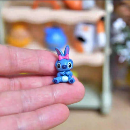Boneco Disney Abomination Little Monster Stitch Boojiboo Jumba Jookiba Enfeites Acessórios Brinquedo