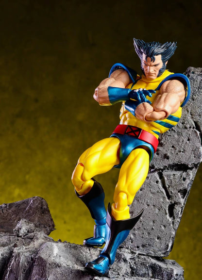 Ct Toys Mafex138 Wolverine Boneco Articulado PVC Mafex 96 Boneco X-Men Versão Quadrinhos Estatueta Colecionável Modelo Brinquedos Presentes Infantis