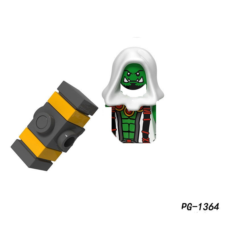Single GAME Fighter model Action Figures accessories Building Blocks toys for children Series X0285 XH1490 XH1491