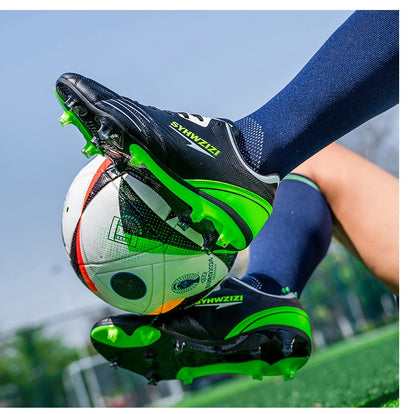 Unisex Football Shoes for Youth Training and Matches FG TF Lightweight Comfortable Durable Soccer Cleats